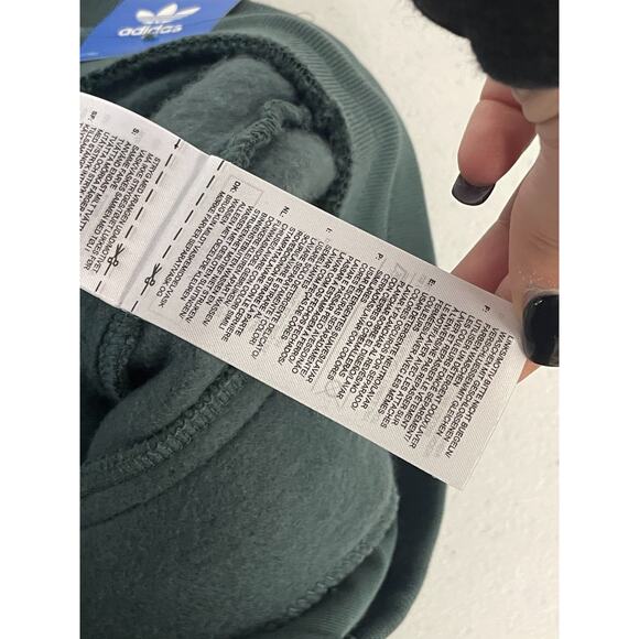 Adidas Adicolor Essentials Fleece Trefoil Pants Slim Fit Men's Sz XL Green NWT - Picture 14 of 16